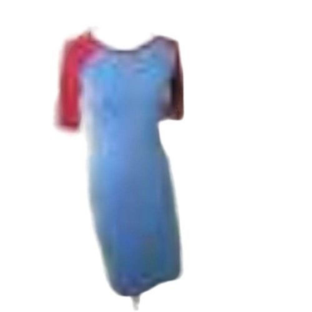 Lula Roe Shirt Dress Julia Grey Red Size XS - Picture 2 of 6